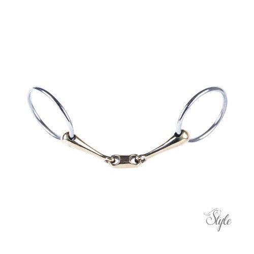 Harrys Horse sárgarész zabla - 20 mm