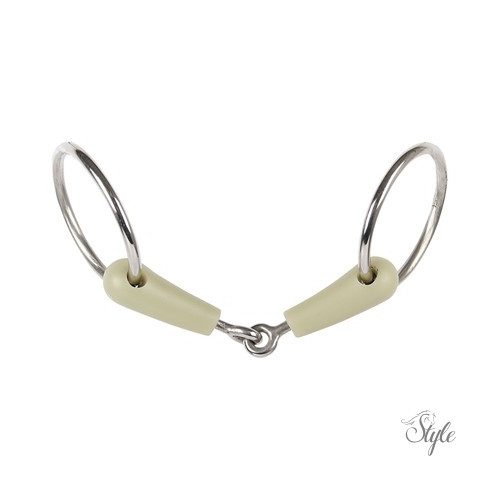 Harrys Horse egyszertört almás zabla - 19 mm