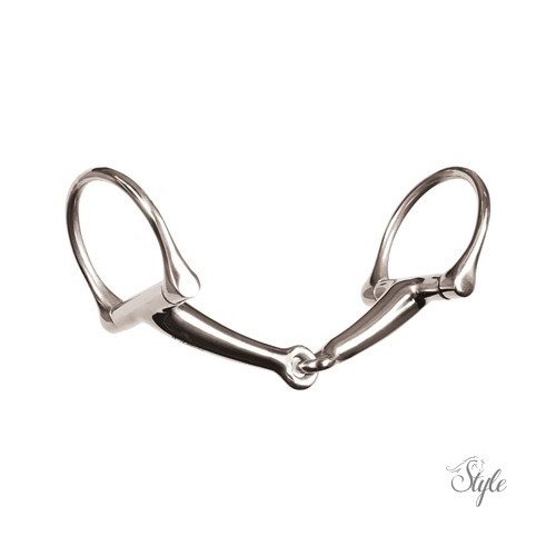 Harrys Horse D-gyűrűs zabla - 14 mm