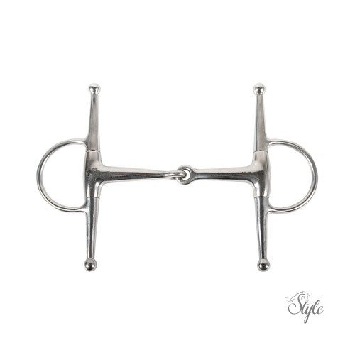 Harrys Horse egyszertört pálcás zabla - 15 mm