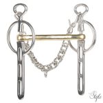 Harrys Horse Liverpool  sárgaréz zabla - 15 mm