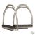 HARRYS HORSE Rozsdamentes acél kengyel – Black Steel