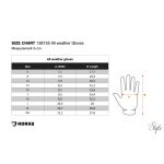 Horka All Weather lovaglókesztyű Black-Rose