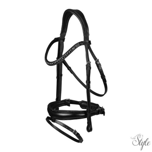 Horka Gatsby kantár bőr szárral