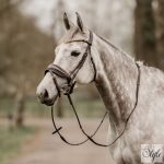 Horka Filius kantár bőr szárral