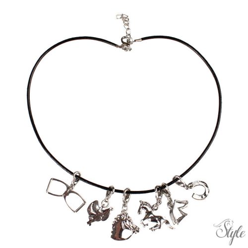 HORKA lovas nyaklánc Charms