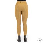 HV Polo teli szilikonos női lovaglónadrág HVPFavouritas Sporty Straw