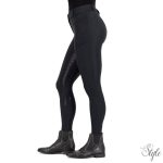 HV Polo teli szilikonos női lovaglónadrág HVPFavouritas Sporty Black