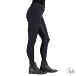 HV Polo teli szilikonos női lovaglónadrág HVPFavouritas Sporty Black