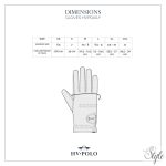 HV Polo téli női lovaglókesztyű HVPDaily
