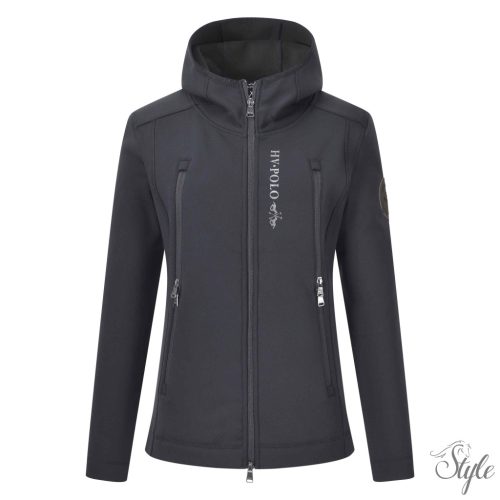 HV Polo technikai női kabát HVPHailey Black