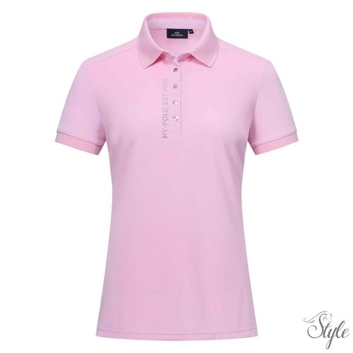 HV Polo technikai rövid ujjú női póló HVPMyrthe Rose