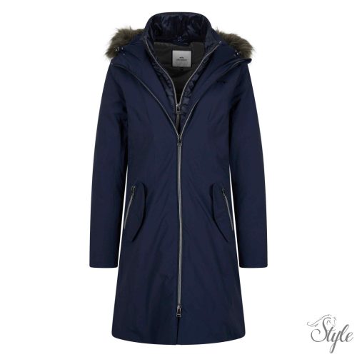HV Polo női parka HVPIsa Navy