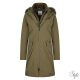 HV Polo női parka HVPIsa Dark Oil Green