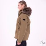 HV Polo női kabát HVPIsa Dark Oil Green