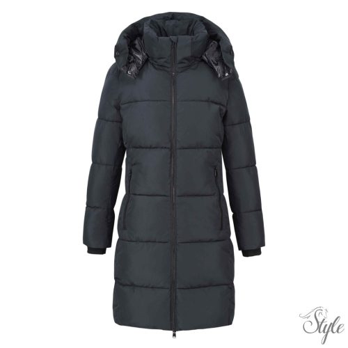 HV Polo hosszú női kabát HVPHarlow Black