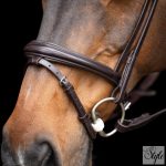 HV Polo angol orrfékes kantár HVPLegacy Chocolate Brown