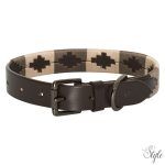 HV Polo bőr kutya nyakörv HVPChaya