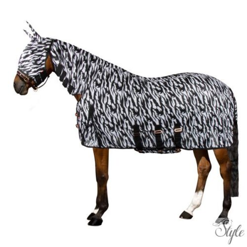 Imperial Riding nyakas légytakaró légymaszkkal IRHCarly Black Zebra