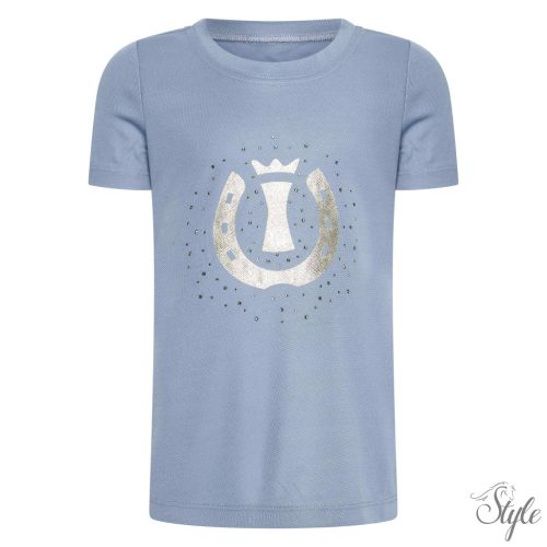 Imperial Riding technikai gyermek rövid ujjú póló IRHHally Moonstone