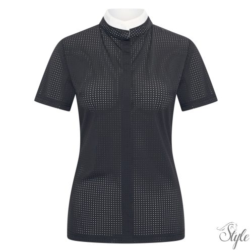 Imperial Riding női légáteresztős rövid ujjú póló IRHGrandprix Black