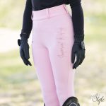 Imperial Riding Comfi Sparks téli teli szilikonos gyermek lovaglóleggings