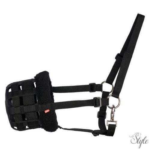 Imperial Riding kötőfék szőrmés szájkosárral IRH
