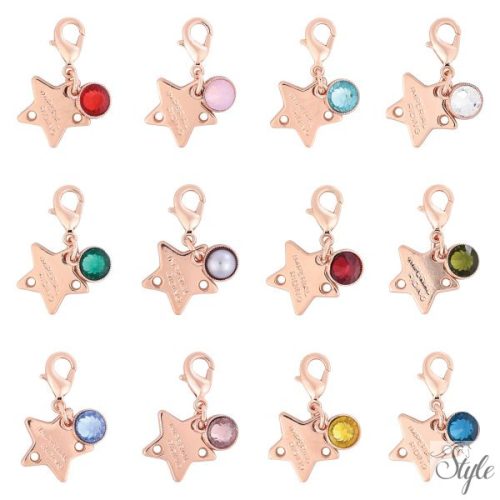 Imperial Riding arany színű charm kantárra IRHBirthstone