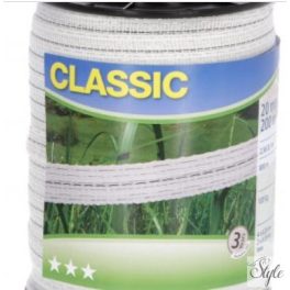 CLASSIC villanypásztor szalag 200m, 13 szállal