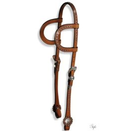   SILVERS HORSE strasszos western kantár két füles Hokla Ear
