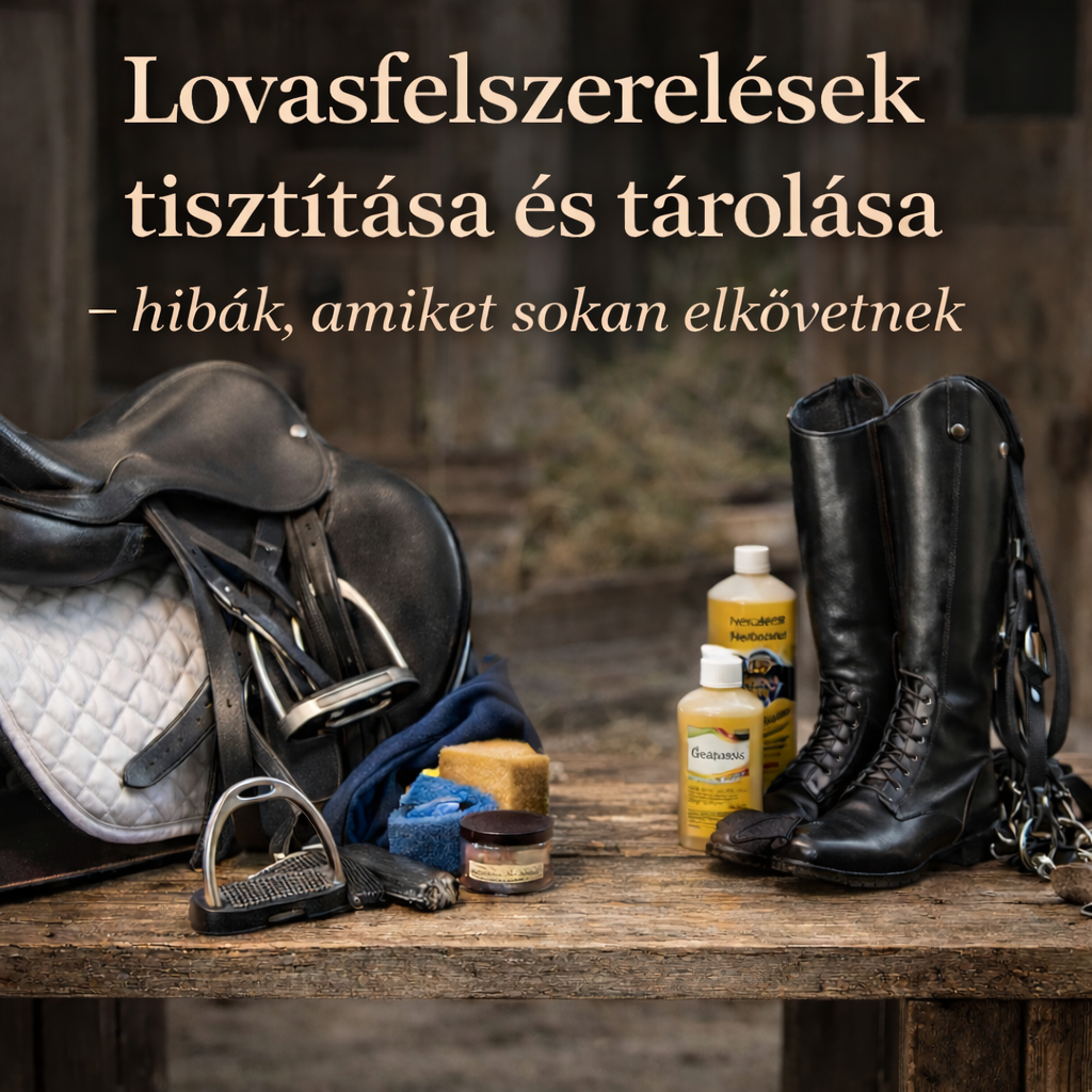 Lovasfelszerelések tisztítása és tárolása – gyakori hibák, amiket sokan elkövetnek